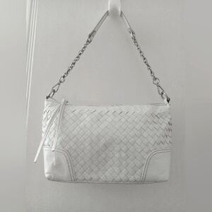 Koji leather weaving handbag